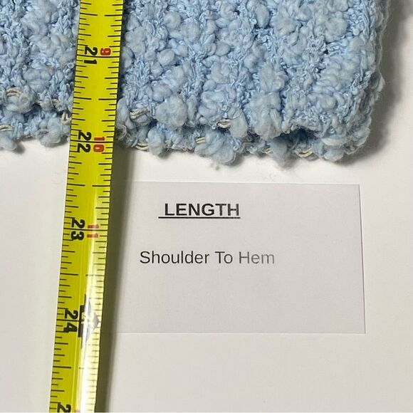 Vintage Emily's Closet Handmade Chunky Pastel Knit Lightweight Sweater Vest LRG - Picture 5 of 16